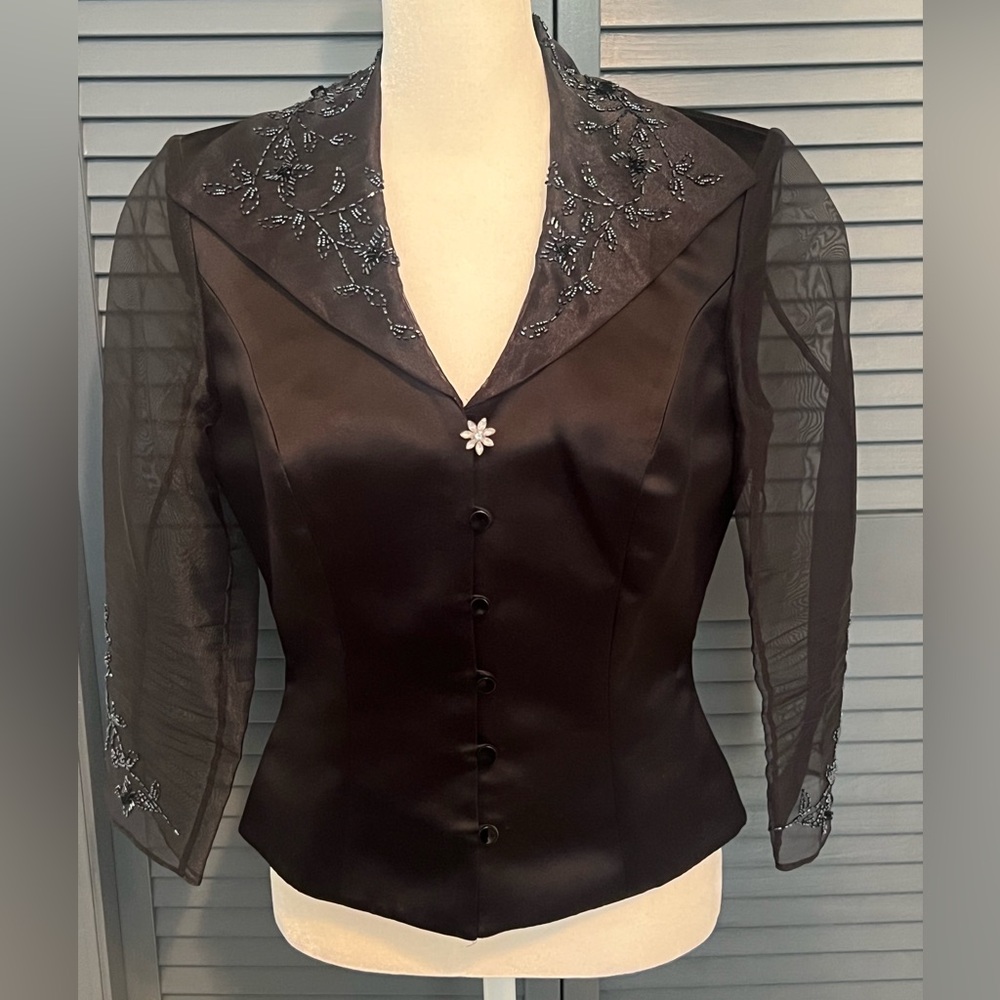 Cachet blouse black